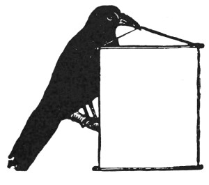 Vintage Crow Illustration