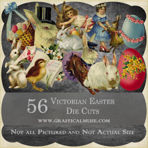 Free Victorian Easter Card