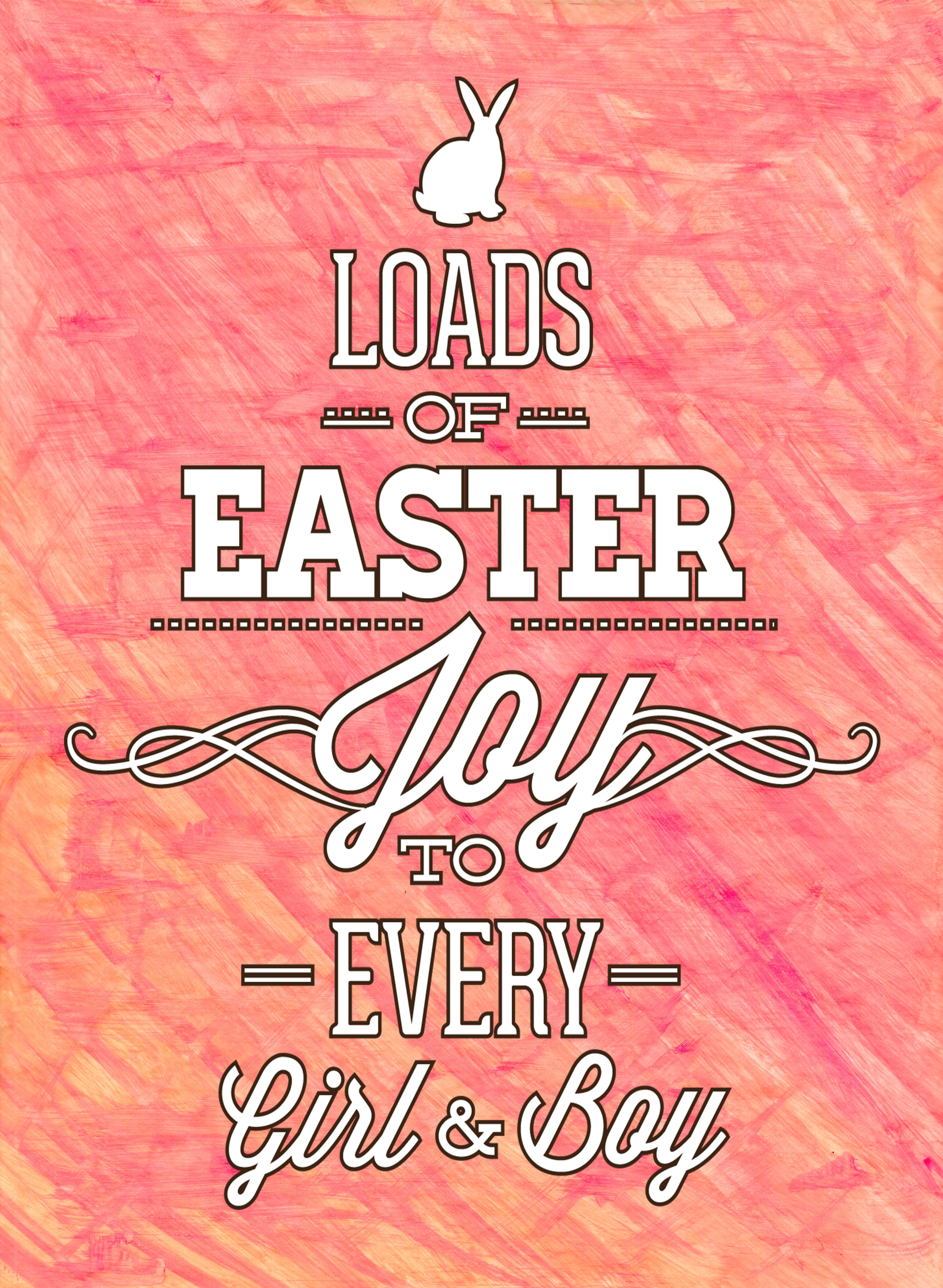 Free Printable Easter Typographic Wall Art Yes Another The 
