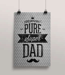 Free Printable Poster for Father's Day