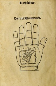Vintage Palmistry Illustration