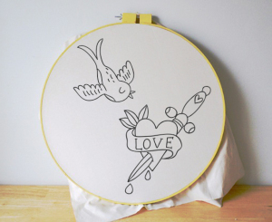 Free Embroidery Pattern Printable - Tattoos