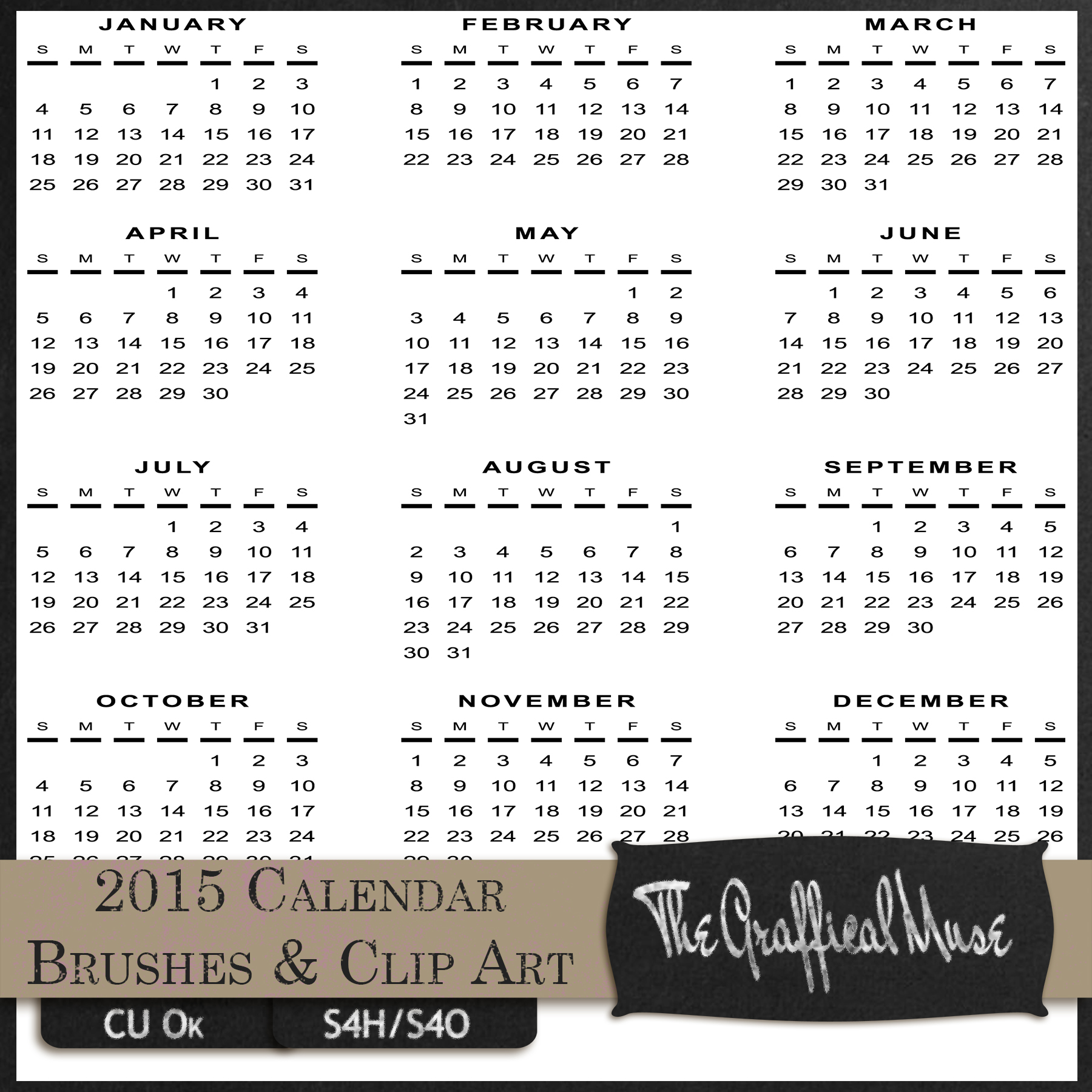 2015 calendar photoshop free download