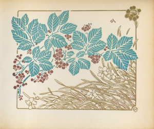 Vintage Art Nouveau Ornamental Pattern Print