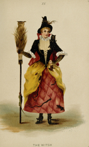Vintage Witch Illustration