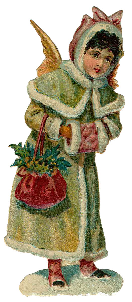 christmas victorian clipart - photo #17