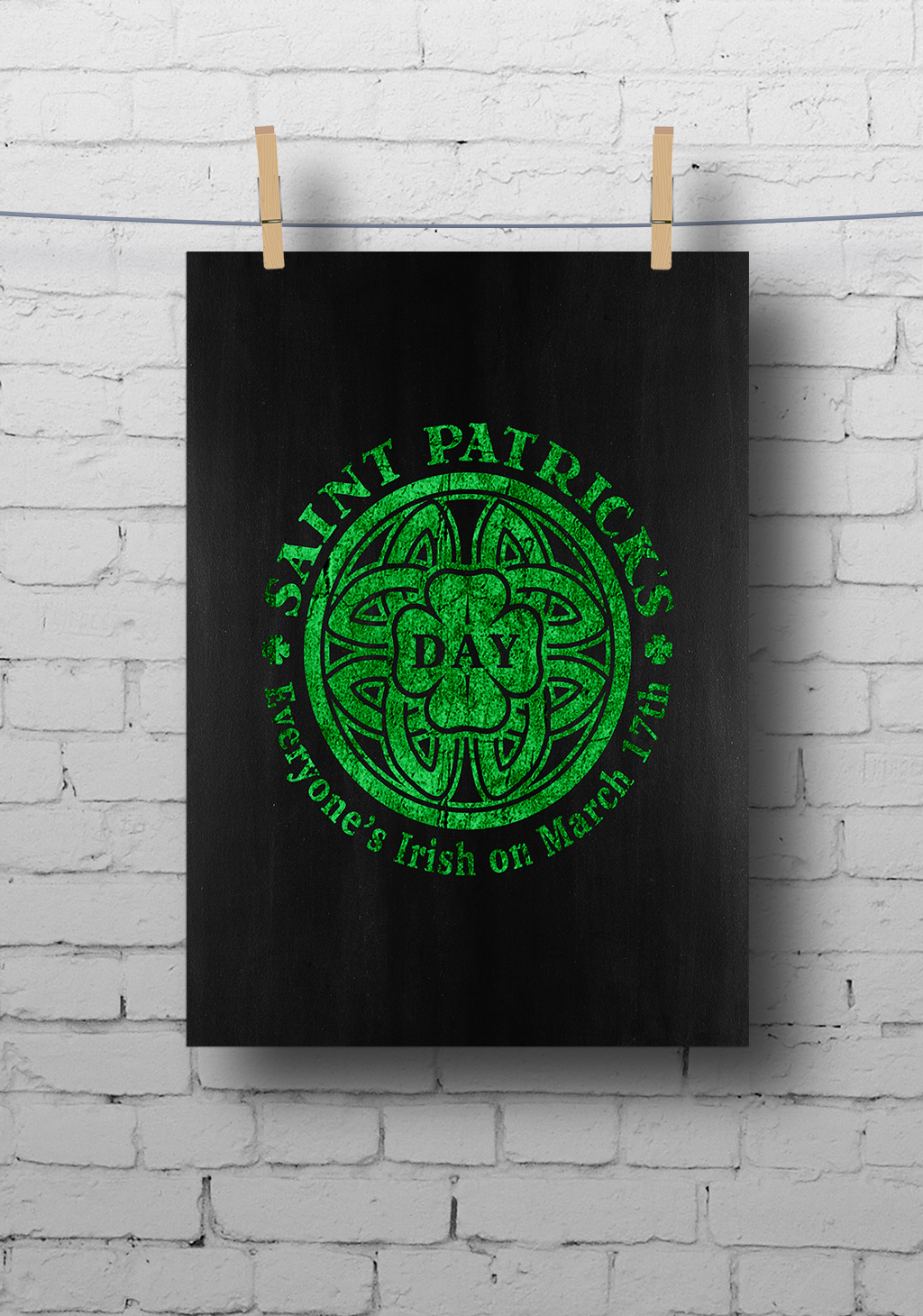 Free Printable Wall Art - St. Patrick's Day